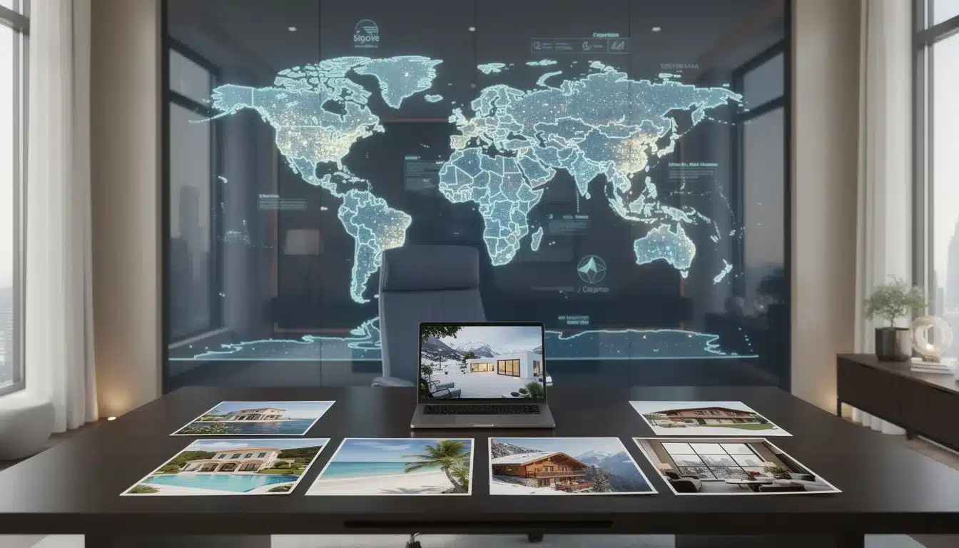 A summary infographic highlighting best practices for diversified international vacation home portfolio