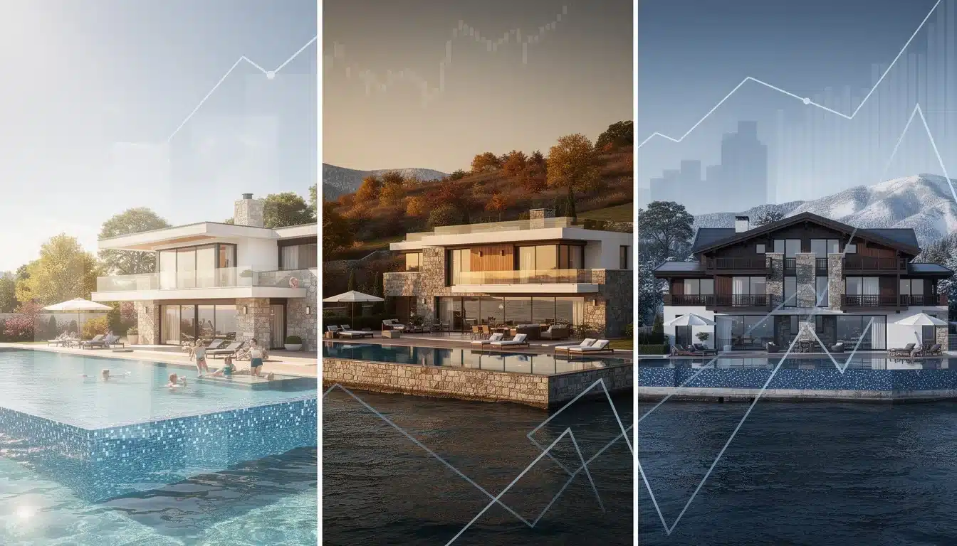 A summary infographic highlighting best practices for seasonal value changes luxury vacation properties