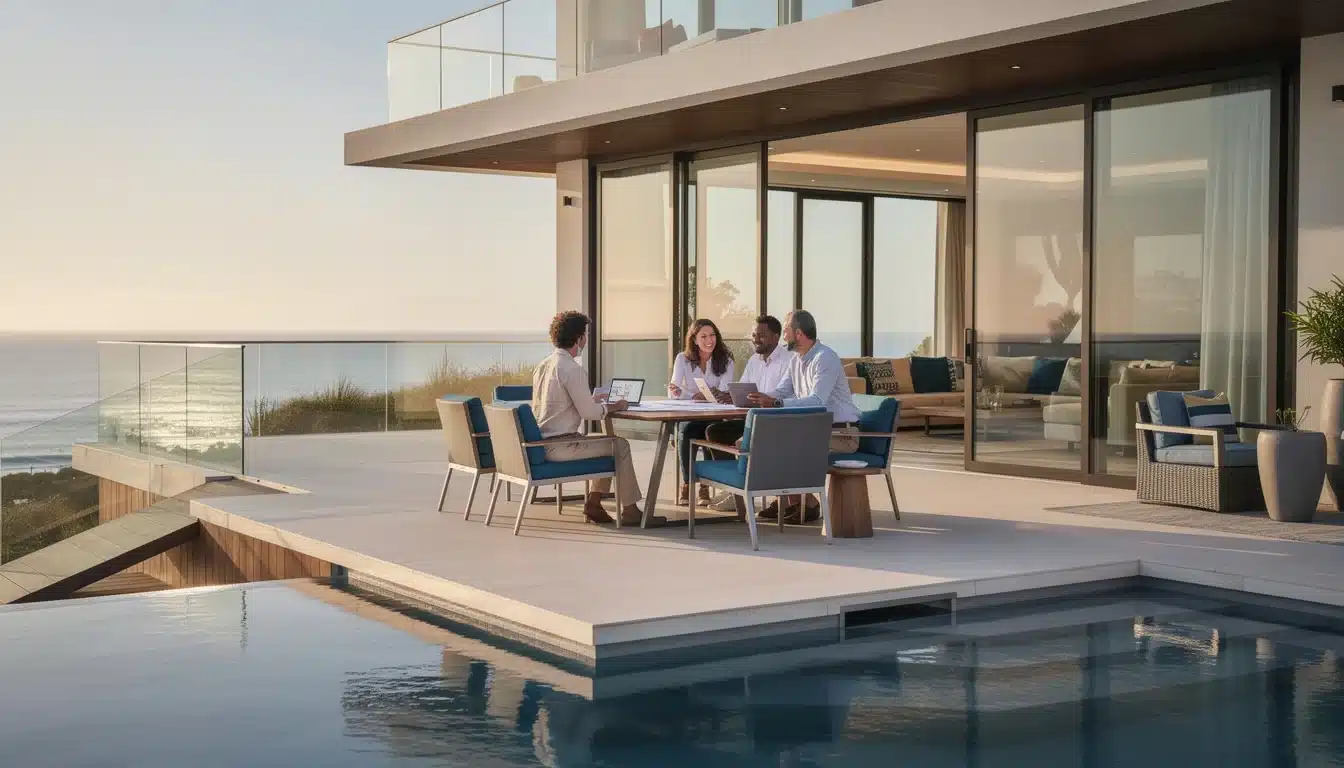 A summary infographic highlighting best practices for shared ownership luxury vacation homes accessibility