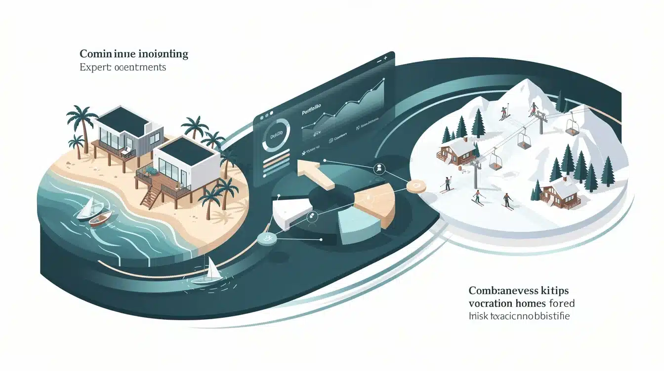 A summary infographic highlighting best practices for combining ocean ski vacation homes portfolio